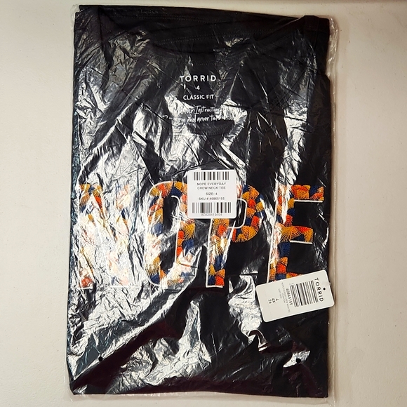 ❤️NWT VINTAGE TORRID TEE - "NOPE" GRAPHIC - GRAPHIC JERSEY SHIRT - PLUS SIZE - Picture 10 of 13